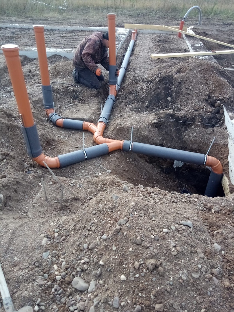 Монтаж и проектирование системы канализации